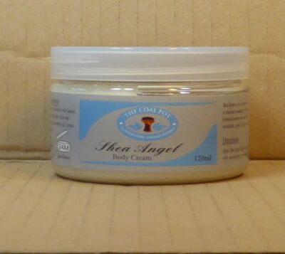 120 ml Shea Angel Körper Creme, all natural handmade, The Coal Pot aus Dominica
