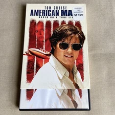 American Made (DVD 2017 + Slipcover) True Story Tom Cruise CIA Crime Doug Liman