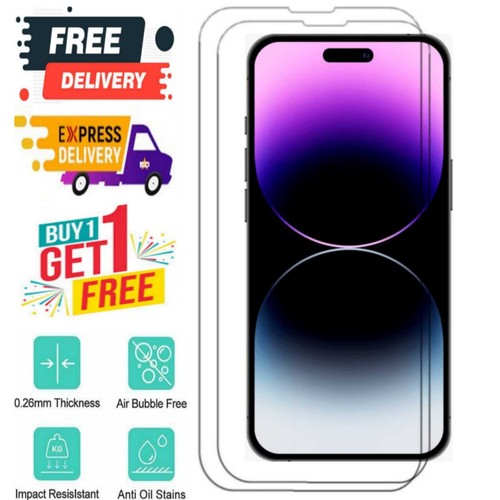 IPhone 15 Pro 2-in-1 Set Tempered Glass Screen Protector - 9H & Camera Lens - Foto 8