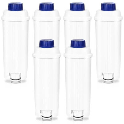 6x Wasserfilter passend für alle Delonghi mit DLS C002 / SER 3017 ECAM ESAM BCO