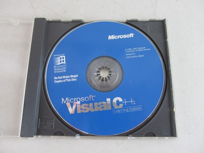Microsoft Visual C++ Learning Edition Version 5.0 w/ Key for Win NT / 95