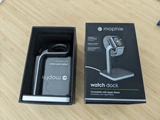 Mophie Watch Dock Works With Apple Watch (Silver/Black) - 3224-WD