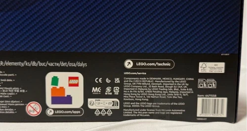 Lego 42172 Technic McLaren P1 Supercar 3893 pcs Sealed NEW IN BOX Block Building - Picture 7 of 20