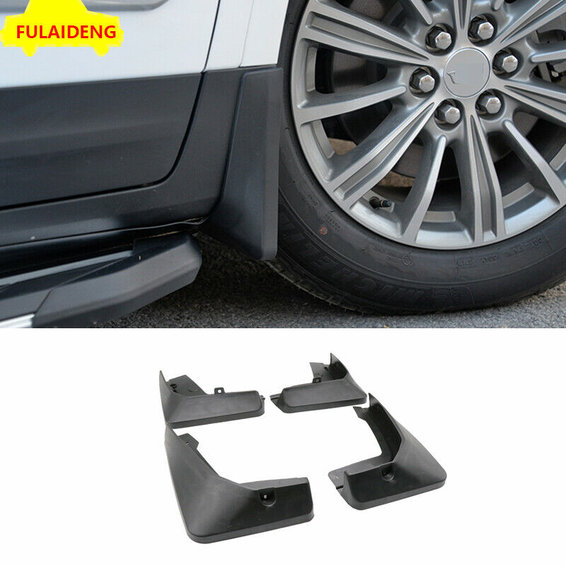 4P For Cadillac XT5 20162021 ABS Black Fender Mud Flaps Splash Guards Mudguards eBay
