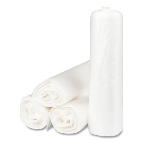 7-10 Gallon Clear Trash Can Liners - 24