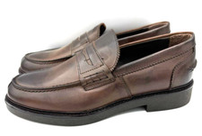 Point Shop Men's Wood Ring Loafer Shoes