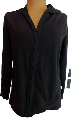 Hakro  Damen Kapuzen Sweat Jacke Gr. 42 Blau