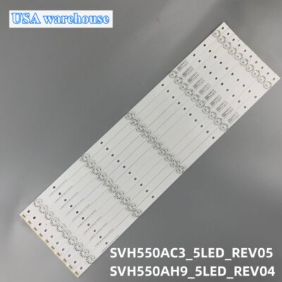 Strisce LED Retroilluminazione Per TV Insignia NS-55D510NA17, Sharp LC-55LB481U, Hisense – Set Ricambio