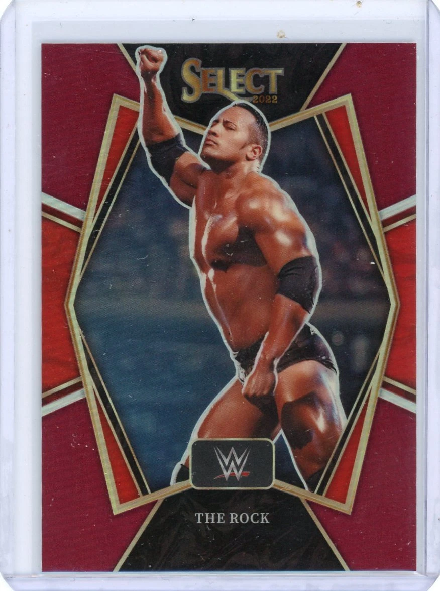 2022 Panini Select WWE - The Rock #162 for sale | eBay
