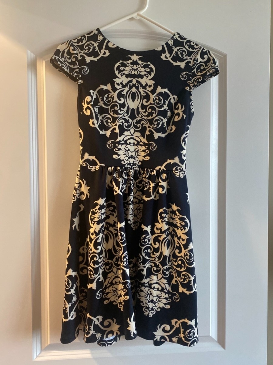 Girl's/ Teen's Semi-formal Dress, Navy and White, size 5/6 | eBay Girl's/ Teen's Semi-formal Dress, Navy and White, size 5/6 | eBay