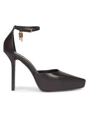 Givenchy EUR 36 G-lock black ankle strap platform heel pump