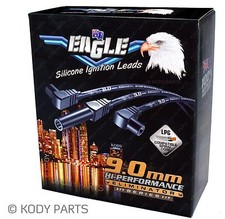 BLUE Eagle Ignition Leads 9.0mm - Holden 48 50 FX FJ FE FC FB EK EJ 133ci Grey