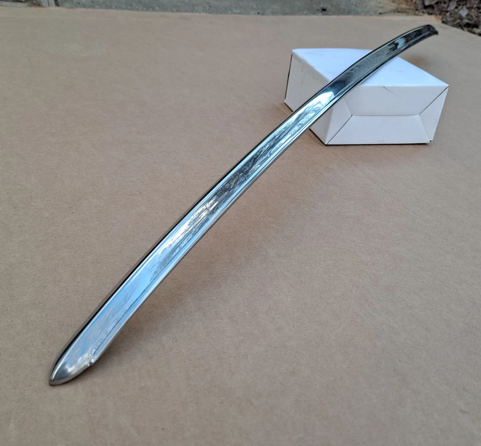 1946 47 48 Chrysler NOS MoPar LH Rear Fender MOLDING Royal Windsor New Yorker - Image 3 of 4