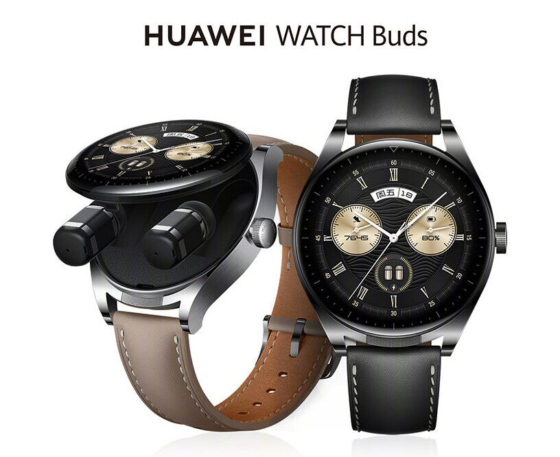 Huawei Fedex | Wireless eBay Stainless Watch Built-in Earbuds Buds By 1.43\