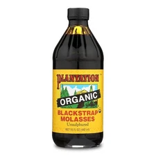 Plantation Blackstrap Molasses ORGANIC 15 oz Buy More Save More/FREE SHIPPING