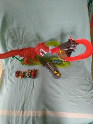 Hot Wheels City T Rex Takedown Replacement Playset Dinosaur Mattel Works Ebay