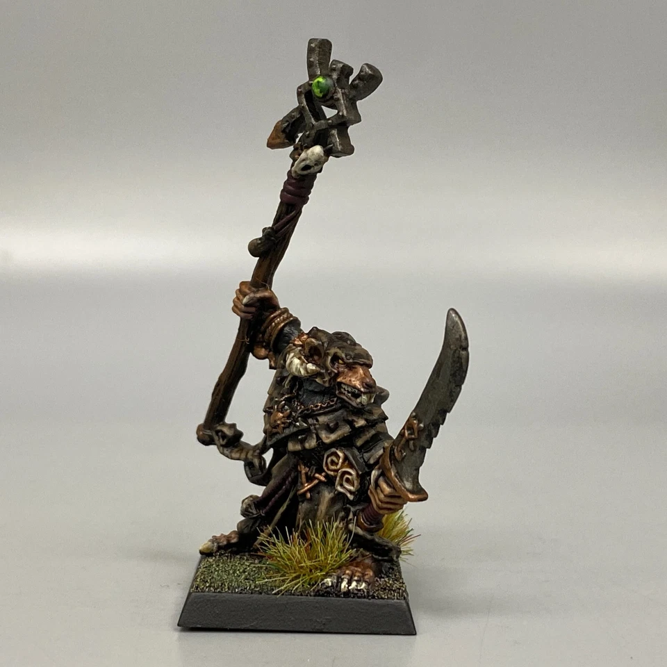 GREY SEER THANQUOL AND BONERIPPER WARHAMMER THE OLD WORLD FANTASY BATTLE SKAVEN - Image 4 of 4