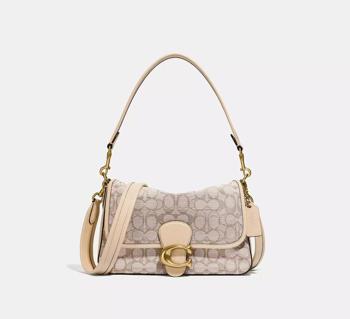 Coach ◇ C4821 Soft Tabby Shoulder Bag in Signature Jacquard 