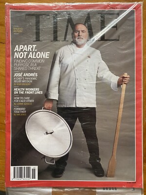 Time Magazine 2020 Apart Not Alone Chef Andres Coron Pandemic Health NEW SEALED