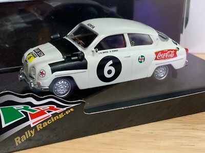 Trofeu Spark 1/43 – Saab 96 Safari 1962 N°6 Davies/Perros – Modèle Résine (pré-commande)