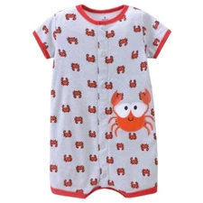 Crabs Spring / Summer One Piece Romper
