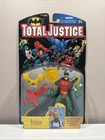 TOTAL JUSTICE LEAGUE ROBIN 1996 VINTAGE KENNER DC BATMAN ACTION FIGURE TOY