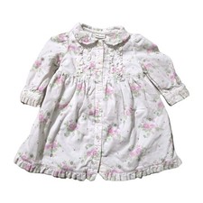 Vintage Laura Ashley Floral Corduroy Dress Babygirl 12m 90s Cottagecore