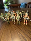 Vintage Gi Joe Figure Lot 1985 - 1992 X’s 15 Figures & Accessories See $1 Bid