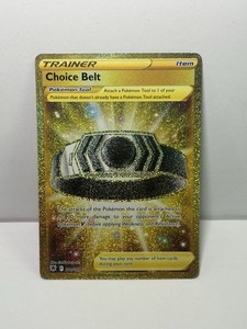 choice belt pokemon card value Amazon.com: Choice Belt 135/172 - Brilliant Stars