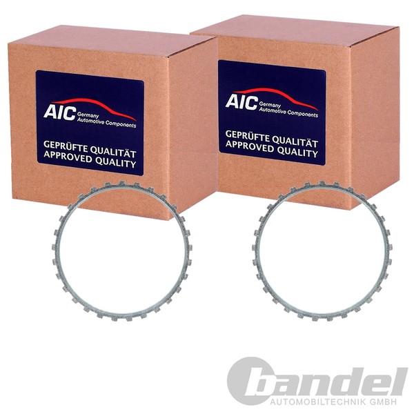 2X AIC ABS-RINGE Vorne Hinten Passend FüR CitroËN Xsara ZX Peugeot 205 306 405-image