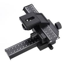 4 Way Macro Focusing Rail Slider With 1/4 Mounting Screw For Close Up Sho BT0