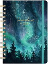 Kalender 2026 - Kalender 2026 Buchkalender von Jan. 2026 bis Dec. 2026, Terminpl