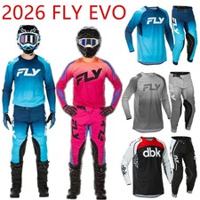 FLY MX KIT PANTS & SHIRT  2026 F16 BLACK / WHITE MOTOCROSS ENDURO OFF ROAD ADULT