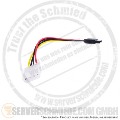 Stromkabel Delock SATA 15Pin -- Molex 4Pin IDE St/Bu