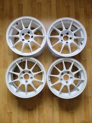 Enkei ES 16'' 5×114,3 8J7J ET45 Tarmac Sport Competition Laufradsatz Made in Japan