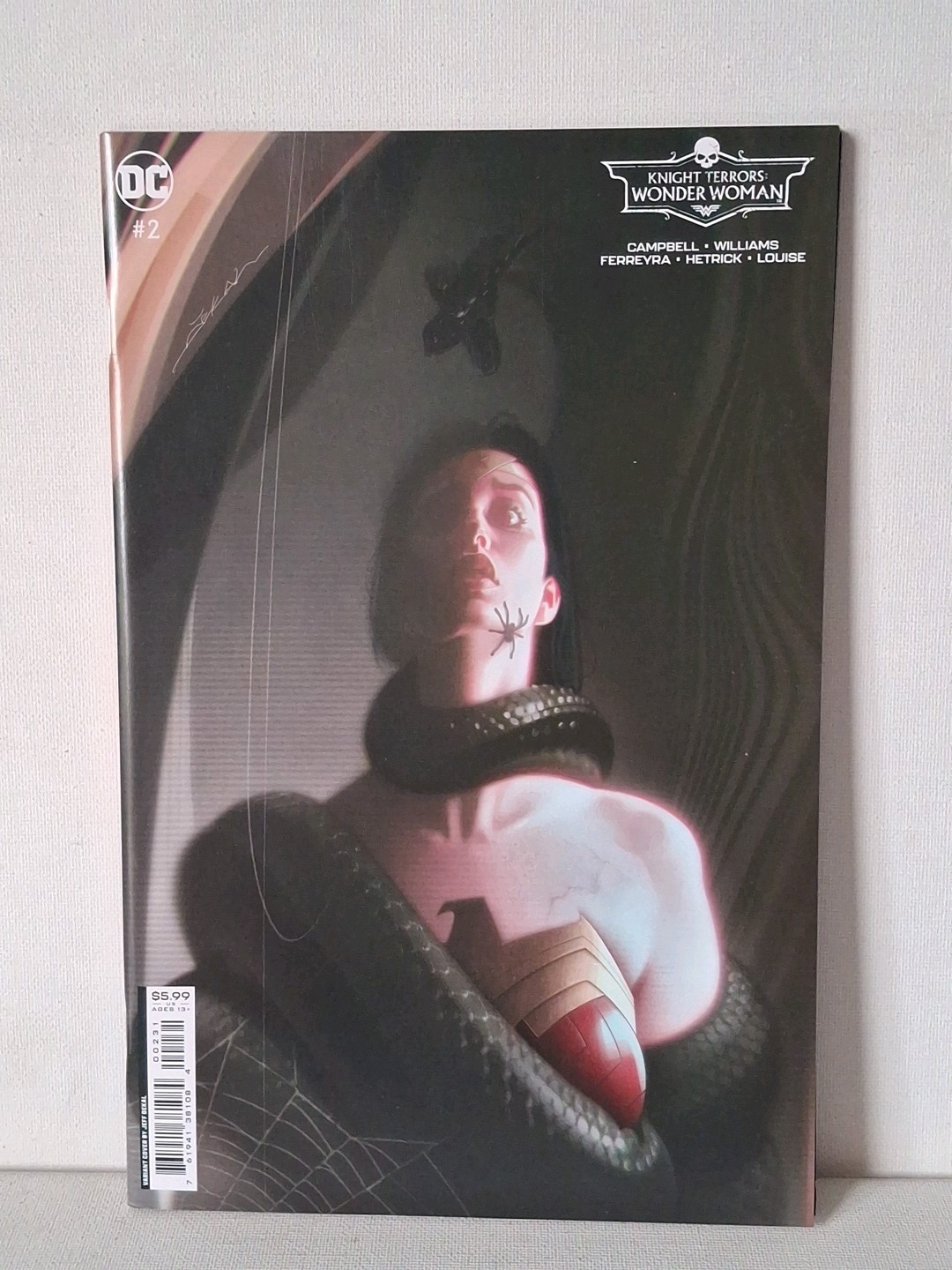 Knight Terrors Wonder Woman #2 DC Comics 2023 Dekal Variant