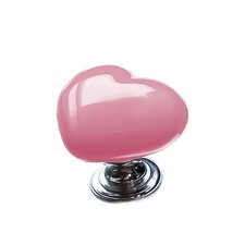 Enigne Start Button Switch Cover, Heart Decorative Push-to-Start 1 PC Pink 01