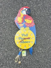 Vintage Poll Parrot Shoes Clock
