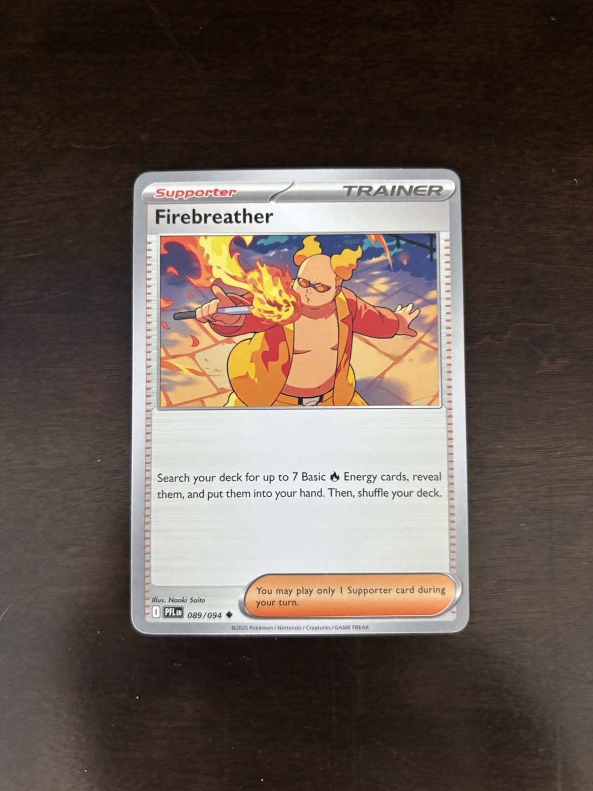 Firebreather 089/094 - ME02 Phantasmal Flames PFL - Pokemon - NM/M English