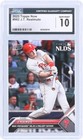 J.T. Realmuto Phillies 2023 Topps Most Postseason HRs By Catcher 982 CGC 10 Card