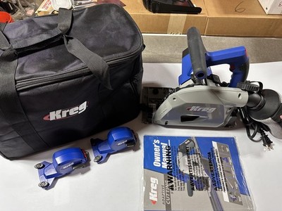 KREG KPS6512 6-1/2'' Adaptive Cutting System Track Saw ACS-SAWBB ~Extras! ~ Clean