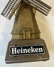 Vintage Heineken Imported Holland Beer Sign Wall Hanging Windmill Bar — photo 6