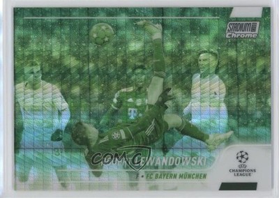 2021 Topps Stadium Club Chrome UEFA Champions League /175 Robert Lewandowski 4f2