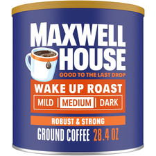 Maxwell House 28.4oz Ground Coffee Medium Wake Up Roast 10.48 per pound