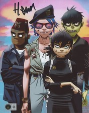Jamie Hewlett Signed Autographed The Gorillaz 8x10 Photo Artist Designer BAS COA