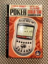 New Excalibur World Series Of Poker Texas Hold Em Handheld Electronics Game Org 