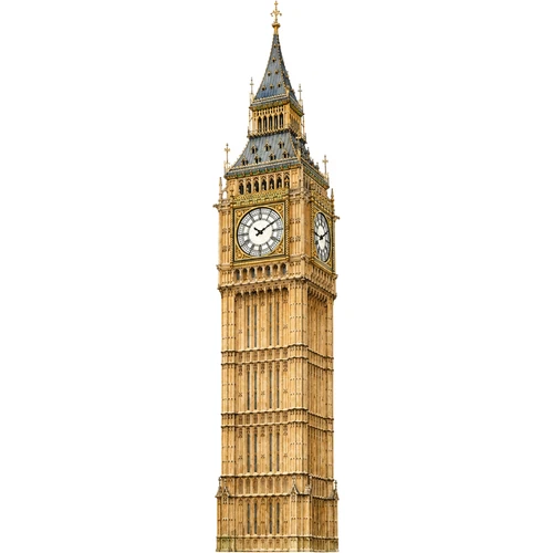Big Ben Elizabeth Tower London Landmark Vinyl Wall Sticker Decal Self Adhesive