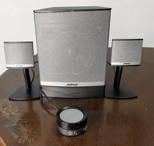 Bose Companion 3 Series II 2.1 Speaker System TESTED WORKING W/ POD