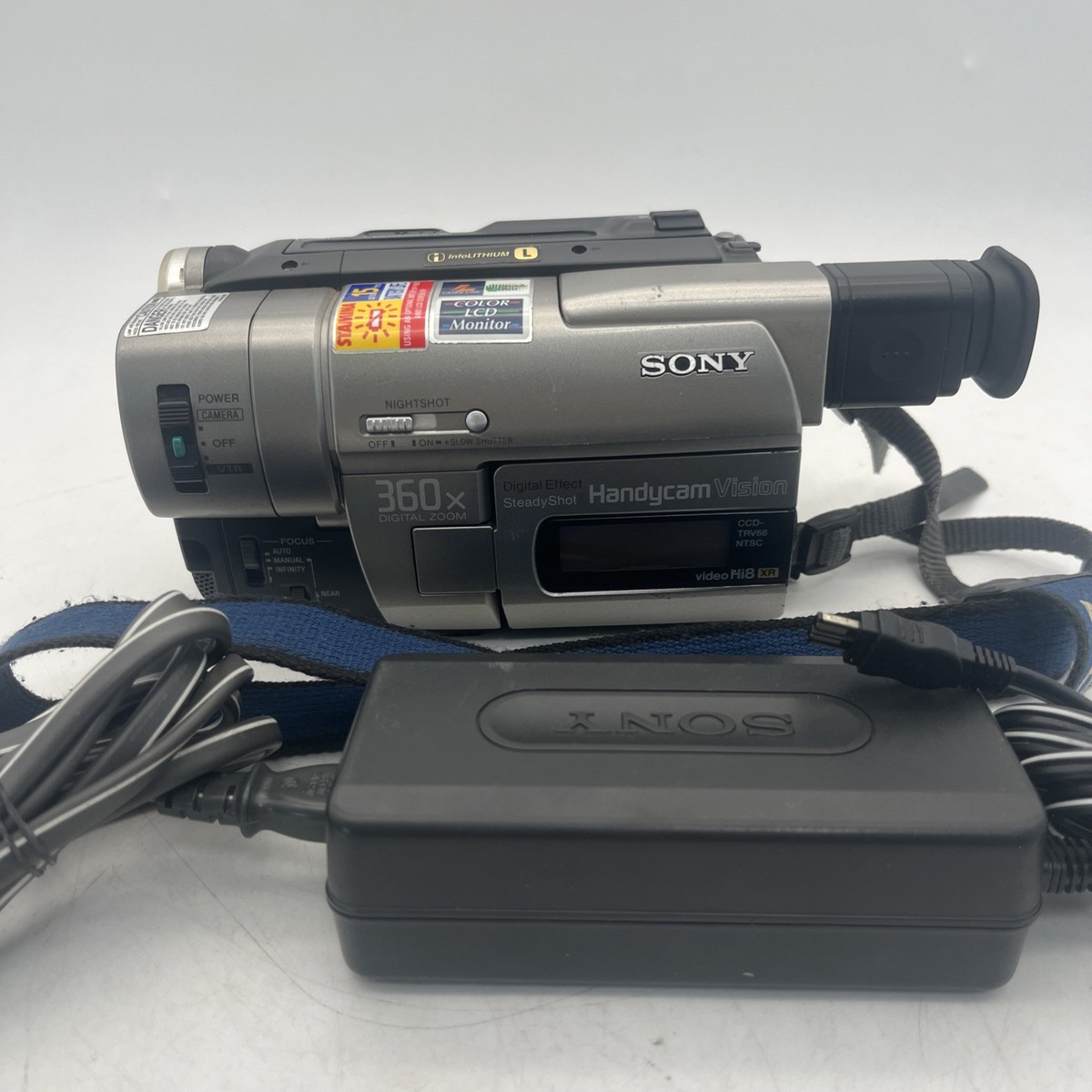 Sony Handycam CCD-TRV66 Hi-8 Analog Camcorder for sale online | eBay