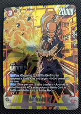 Android 18 Winner Promo FP-052 Dragon ball Fusion World Anime NM English Event
